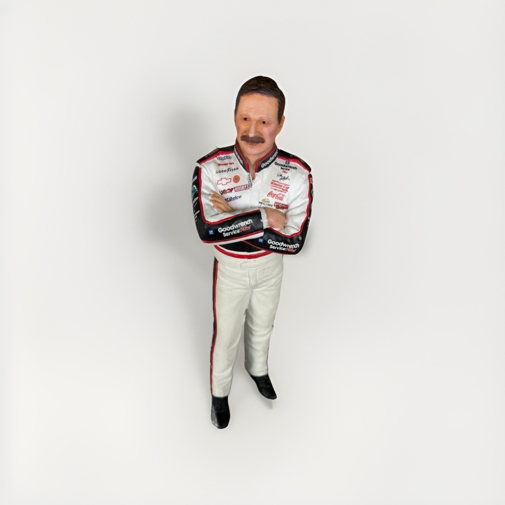 NASCAR Dale Earnhardt & Jr Limited Edition 9" Figurines - Picture 4 of 4